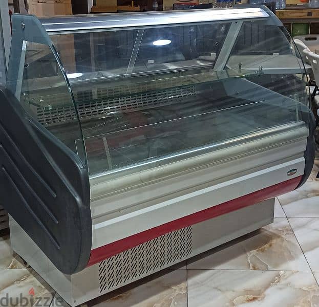 meat freezer showcase for sale 1