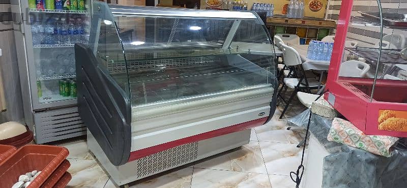 meat freezer showcase for sale 2