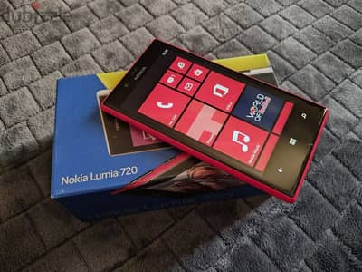 Nokia Lumia 720 Red Like Brand New for Nokia Phone Lovers