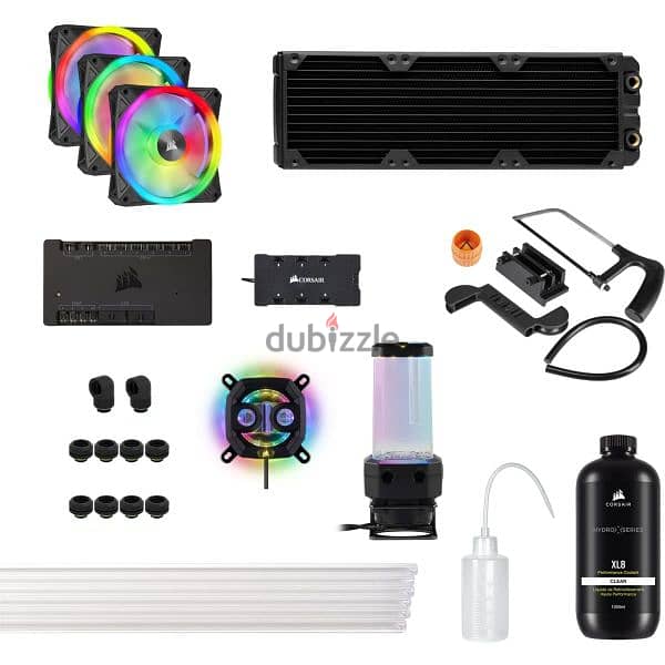 HYDRO X SERIES iCUE XH305i RGB PRO Custom Cooling Kit 0