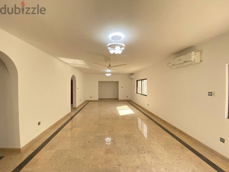 6me44-Renovated 4+1BHK Villa For Rent in Qurum 3