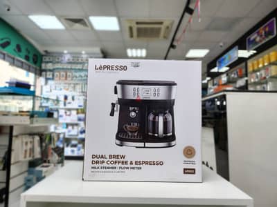 LePresso Dual Brew Drip Coffee & Espresso Machine (LPCFFM0002)