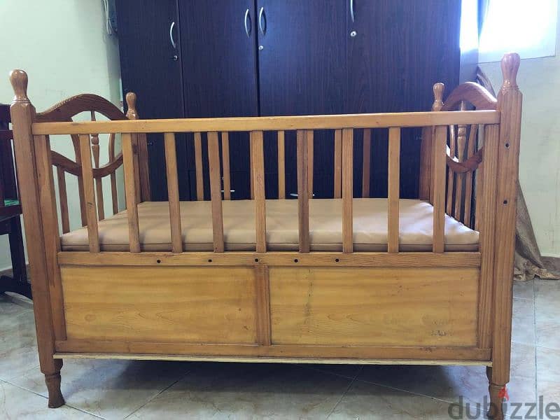 Cradle (swing) and crib for sale 6