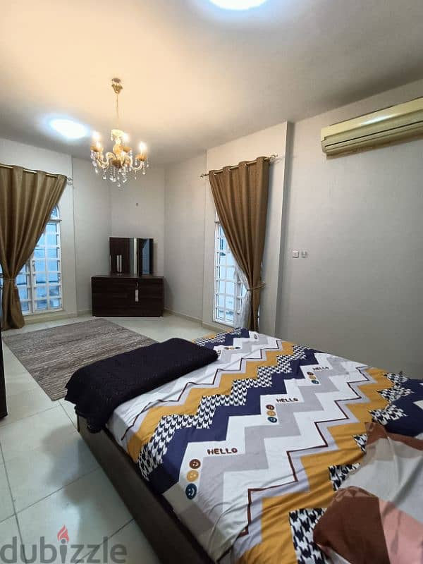 Ghubrah North fully furnished 1bhk apartment including all bills 1