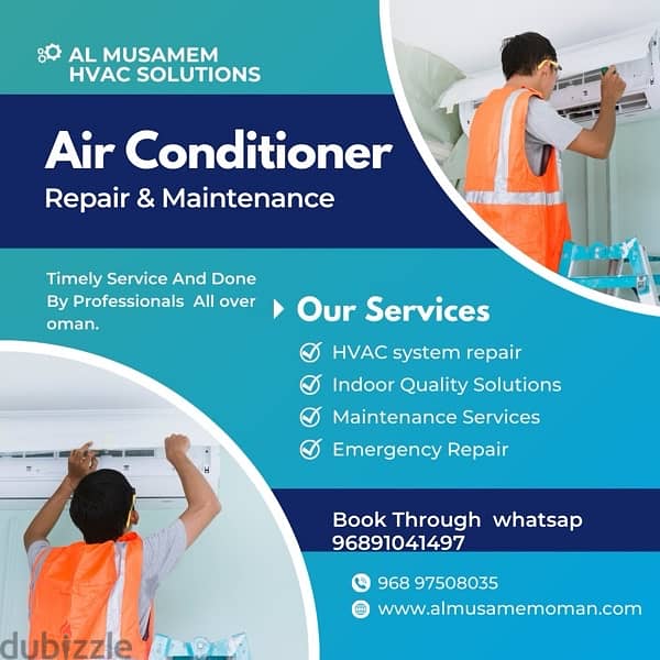 Muscat Ac service and maintenance  Ac repair near me 0