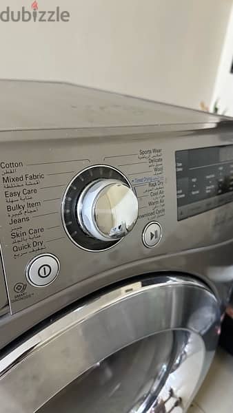 lg dryer 9k used like new