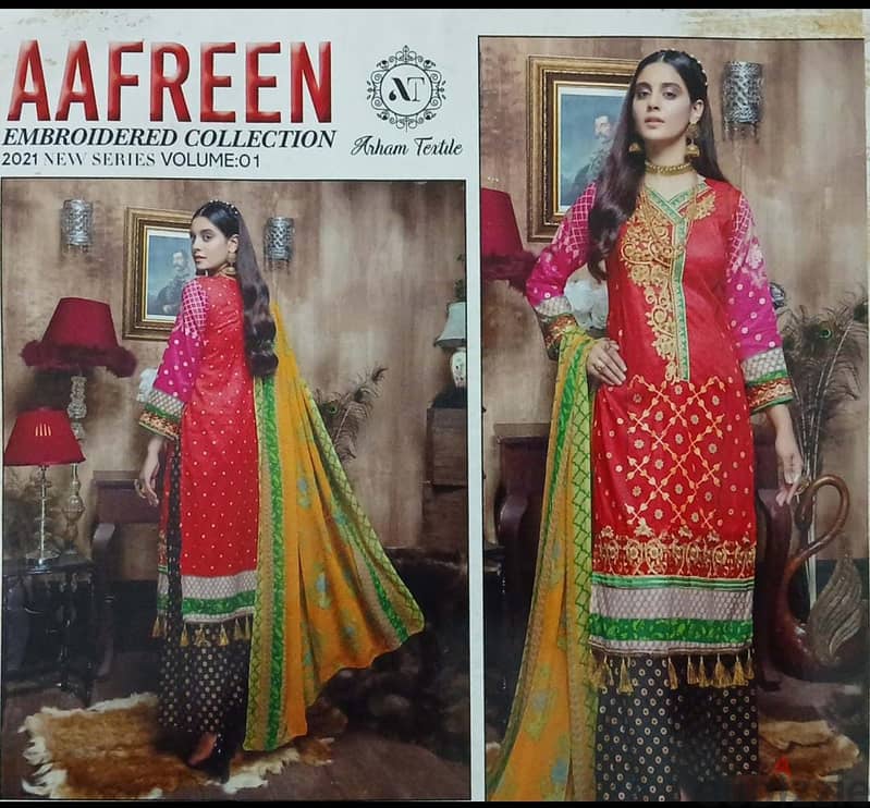 lawn embroidered pakistani suits 5