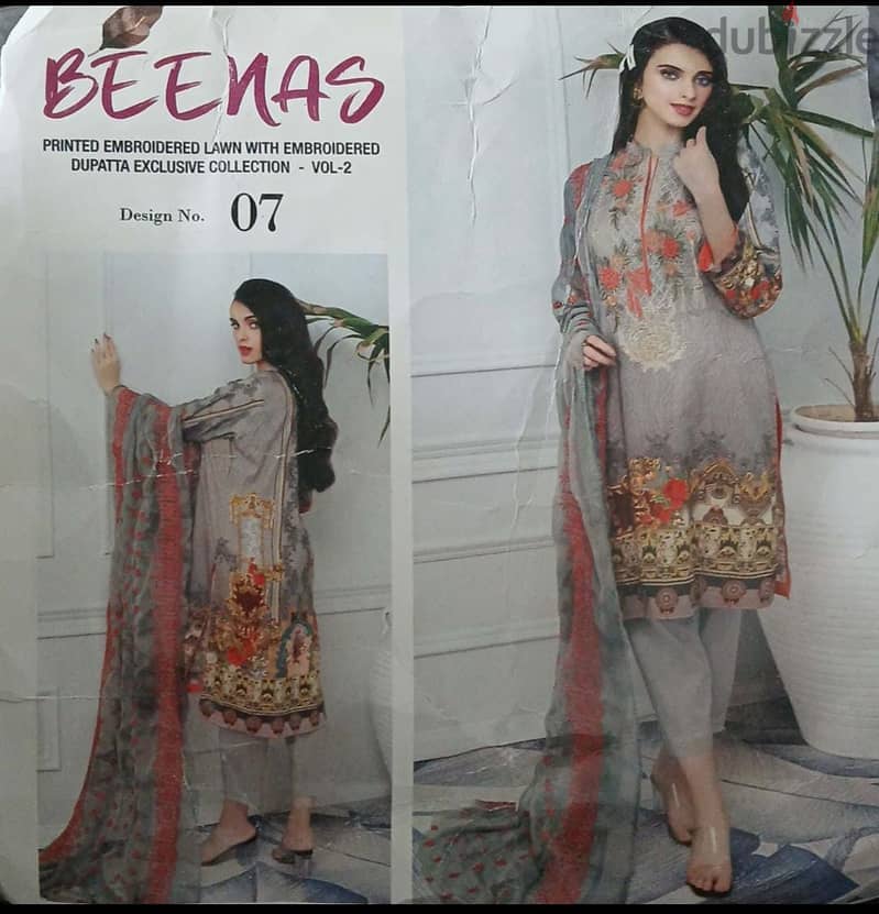 lawn embroidered pakistani suits 9