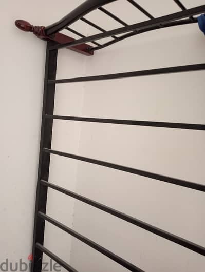 Steel Cot &  Ceiling Fan for sale