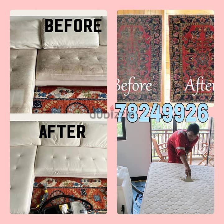 Sofa /Carpet /Metress Cleaning Service available in All Muscat 0