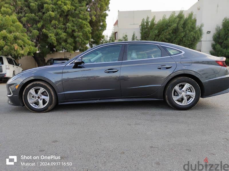 Hyundai Sonata grey 2021 in excellent condition 0