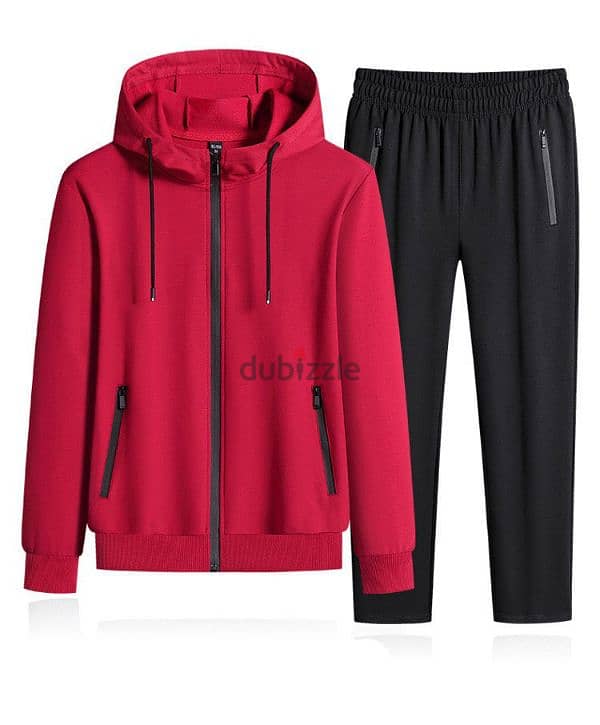 Plus Size Couple Casual Sweater Trousers Jacket 5