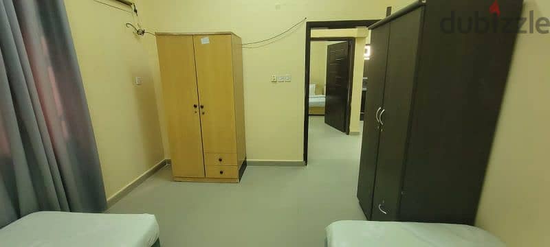 furnished flats very low price 3