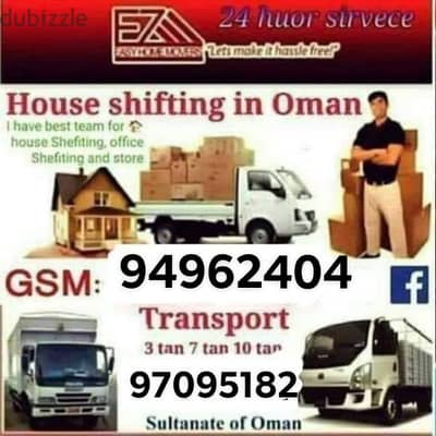 Best Muscat Mover and Packer House shifting office villa stor