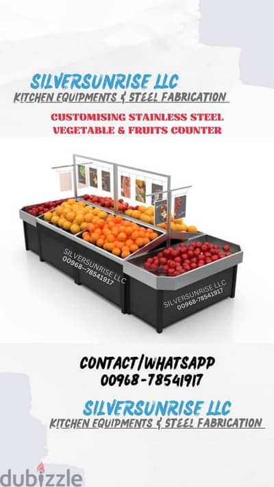 manufacturing stainless steel veg - fruit counter