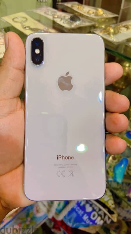 iPhone X 64GB is available in white color. 2