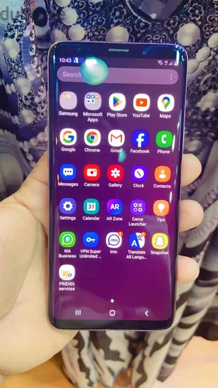 Samsung galaxy S9 plus 64Gb is available. 1