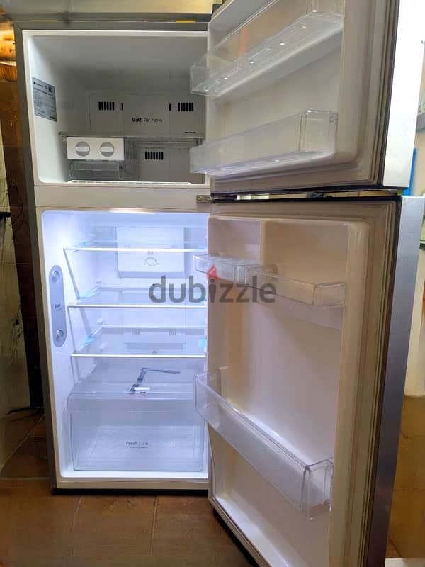 LG 260 Litres Top Mount Refrigerator GRC312SLBN, Double Door 1