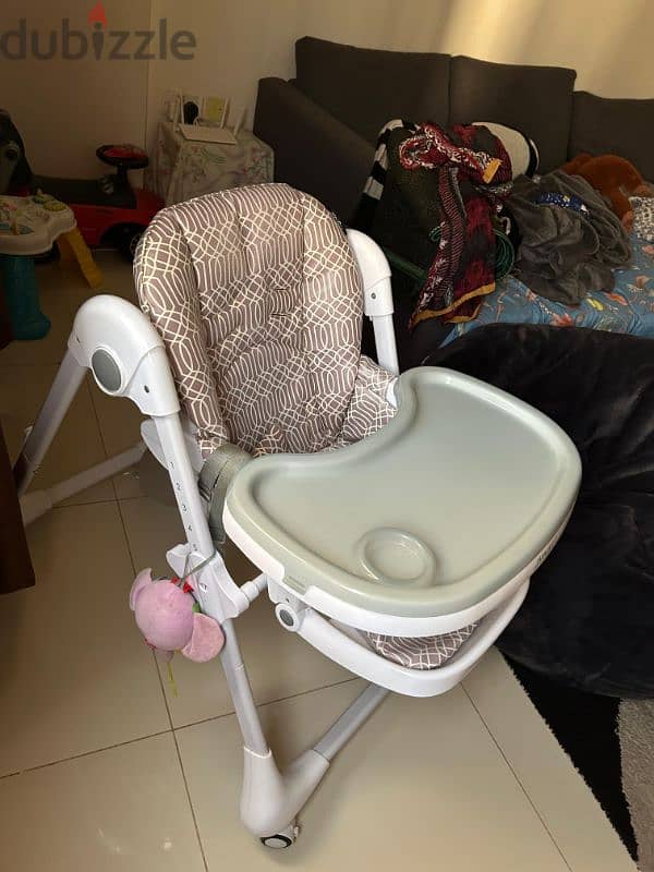 Adjustable Height High Chair for babies 1