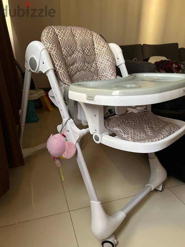 Adjustable Height High Chair for babies 3