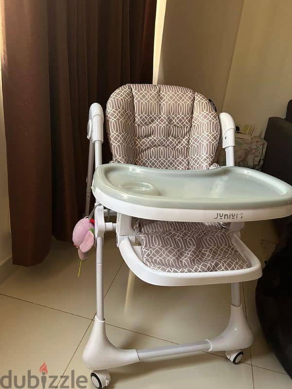 Adjustable Height High Chair for babies 4