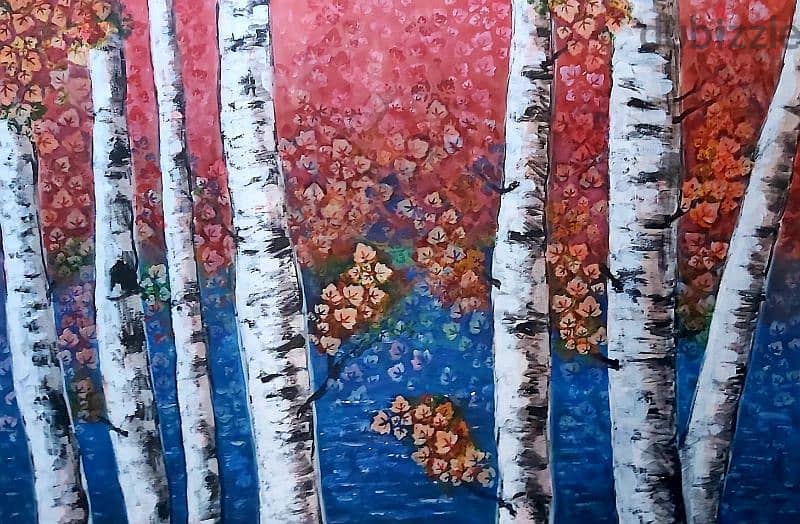 Birch trees 0