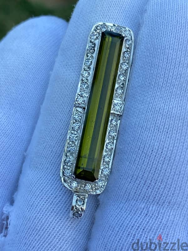 Tourmaline 7.5 Cts pendant 1