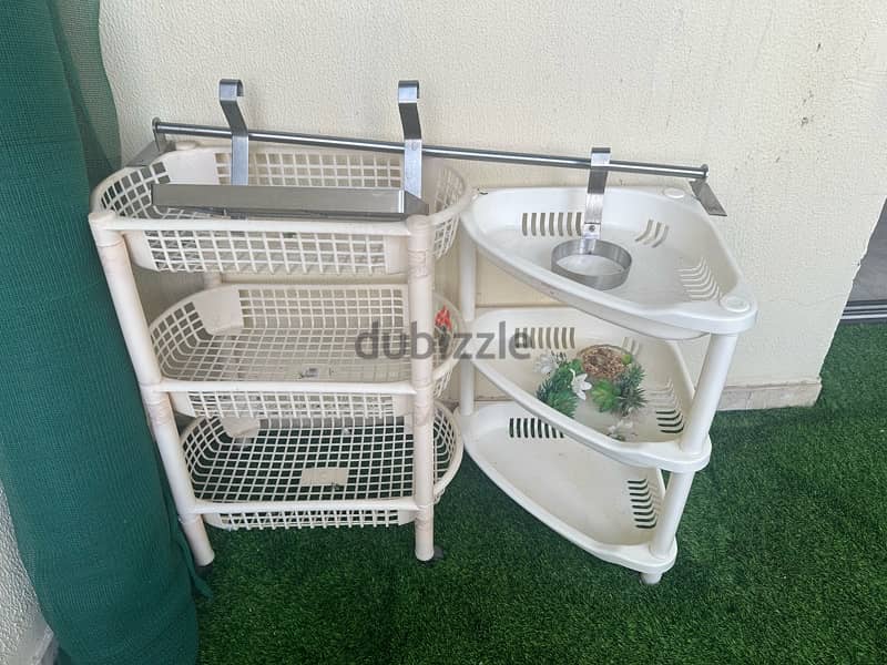 kitchen items trays & Stand 3