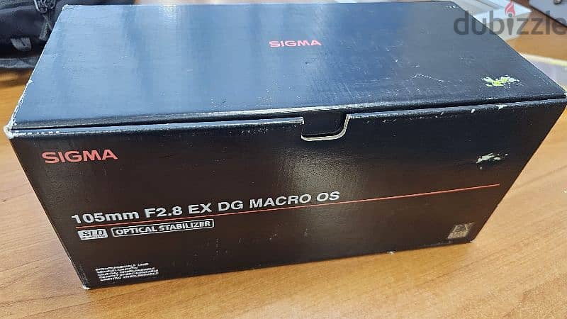 sigma 105mm F2.8 EX DG Macro OS Lens for Nikkon camera body 2