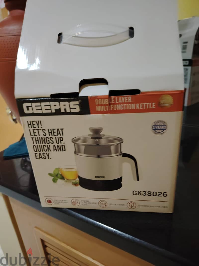 Geepas Double Layer Electric Cooker 1