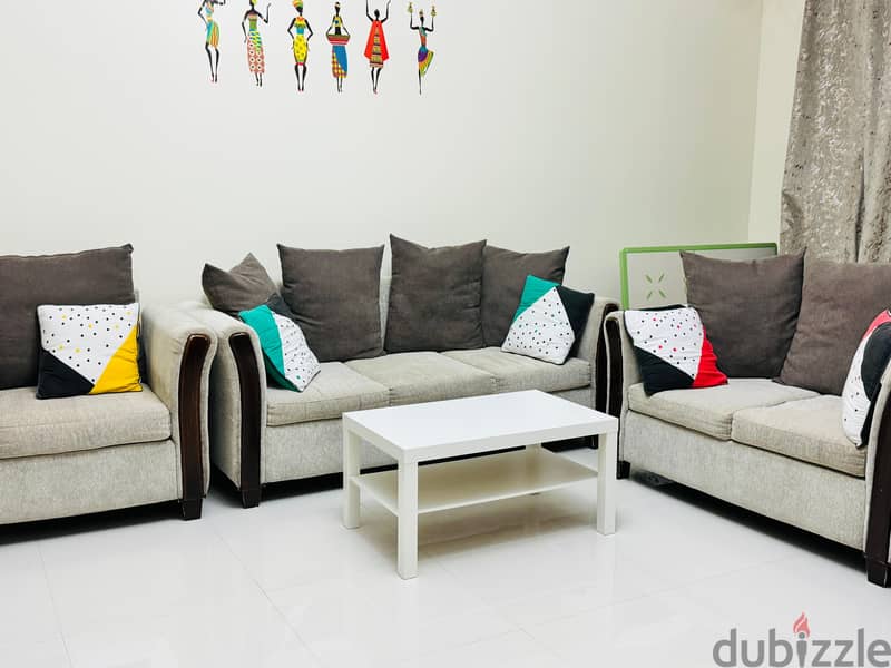 3+2+1 Seater Sofa with Cushions 3