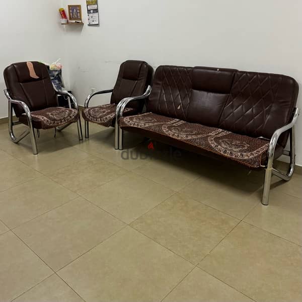 Sofa with 2 Table 0