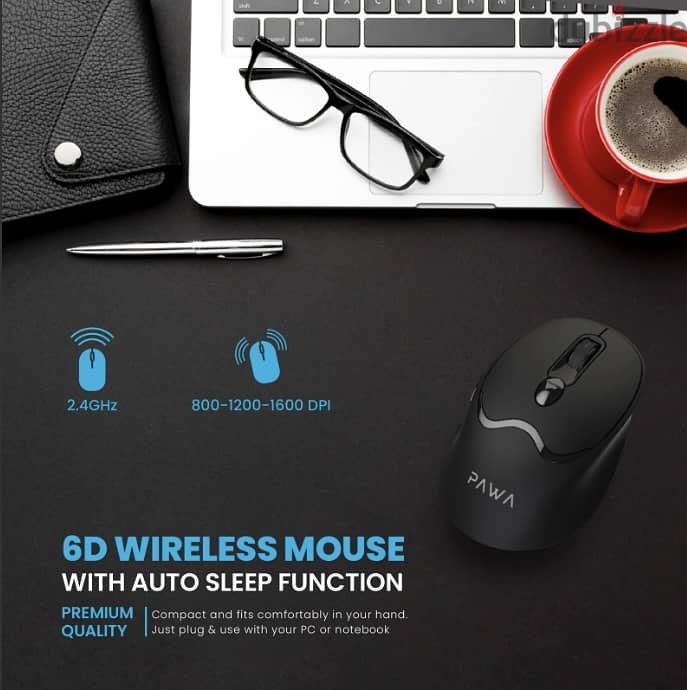 Pawa Wireless Mouse with Auto Sleep Function  - Ph +968 94093830 2