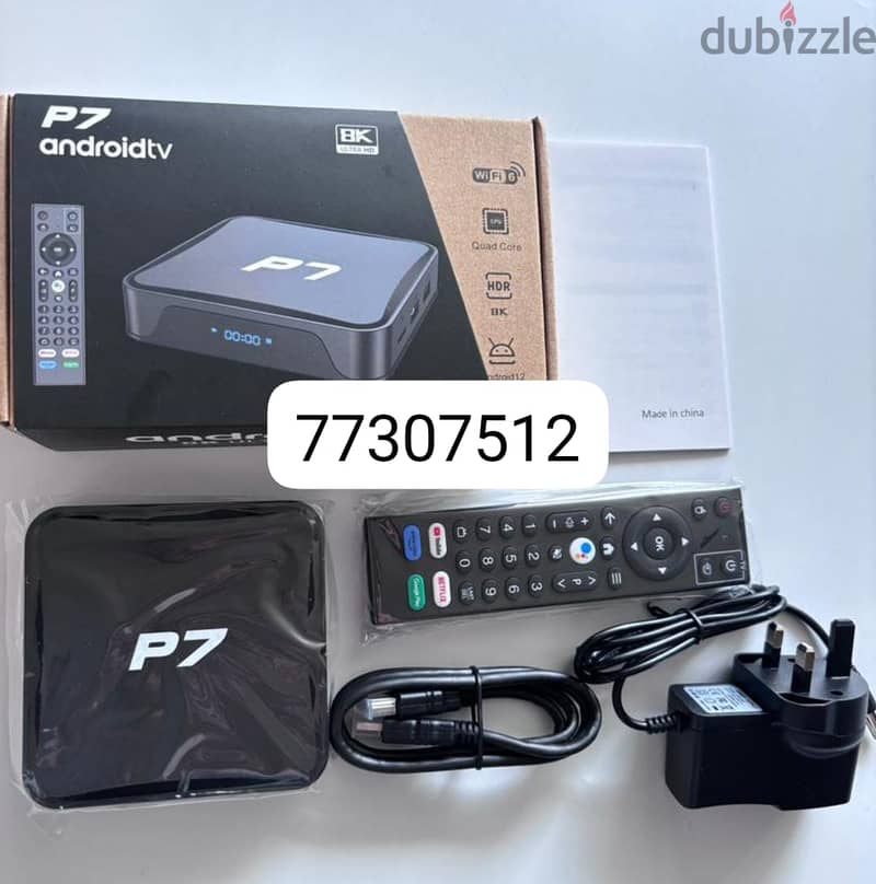 Android Tv box with one year subsciption 0