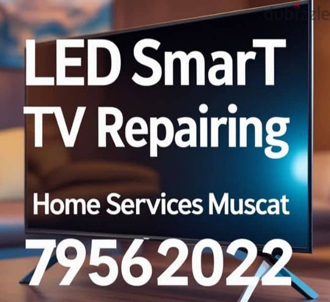 tv led lcd smart tvs rapairing home sarvices all muscat 7956 2022 0