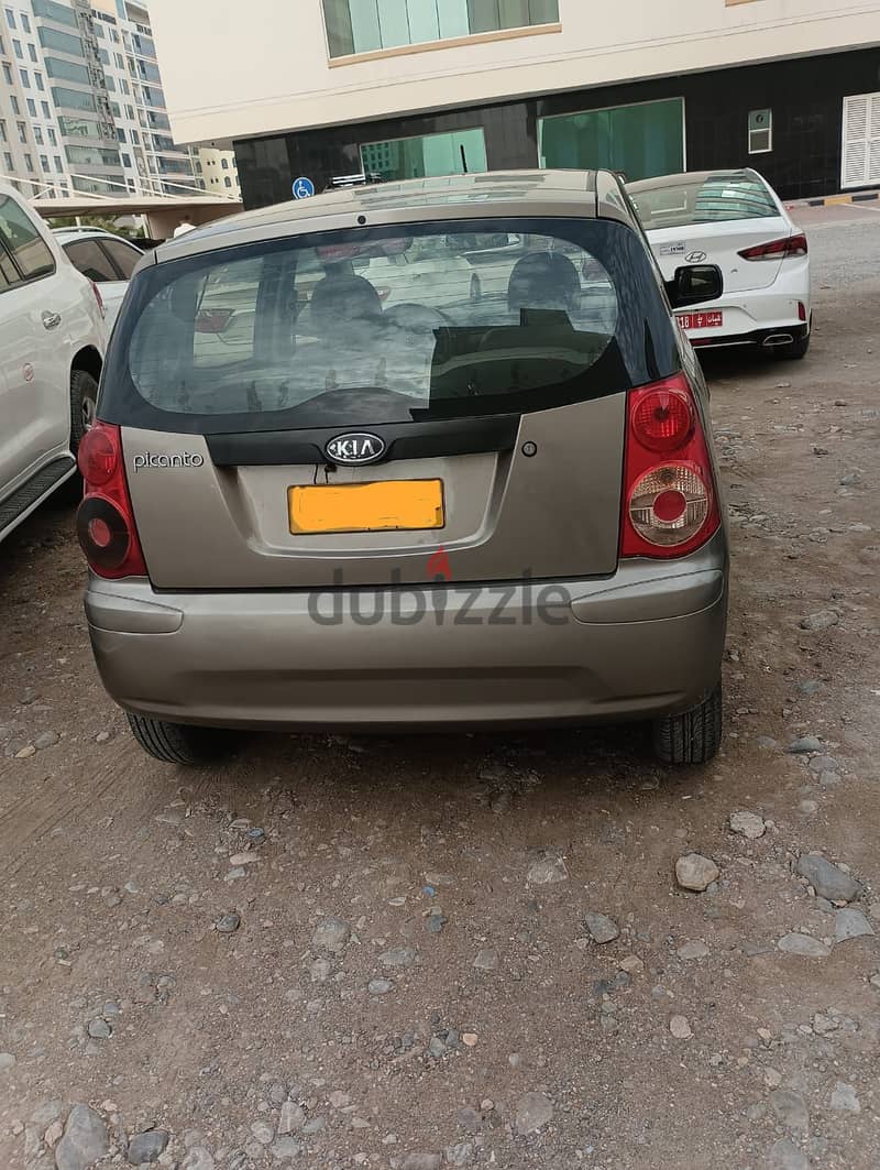 108 OMR KIA Picanto 1.1cc Rent 1