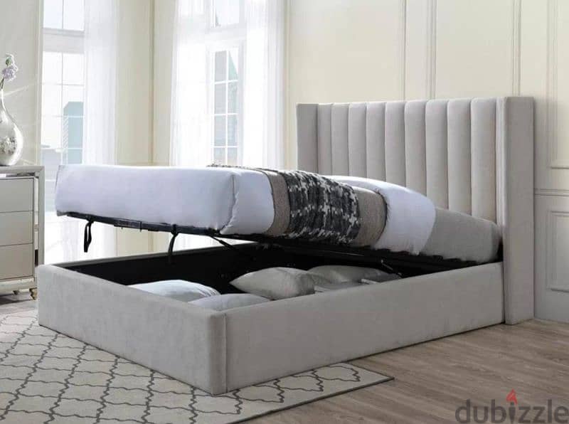 New Hydraulic Storage Queen Bed | Premium Quality | Cash on Delivery 0