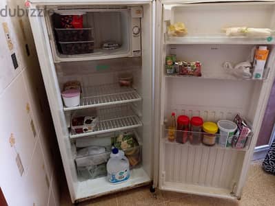 single door fridge