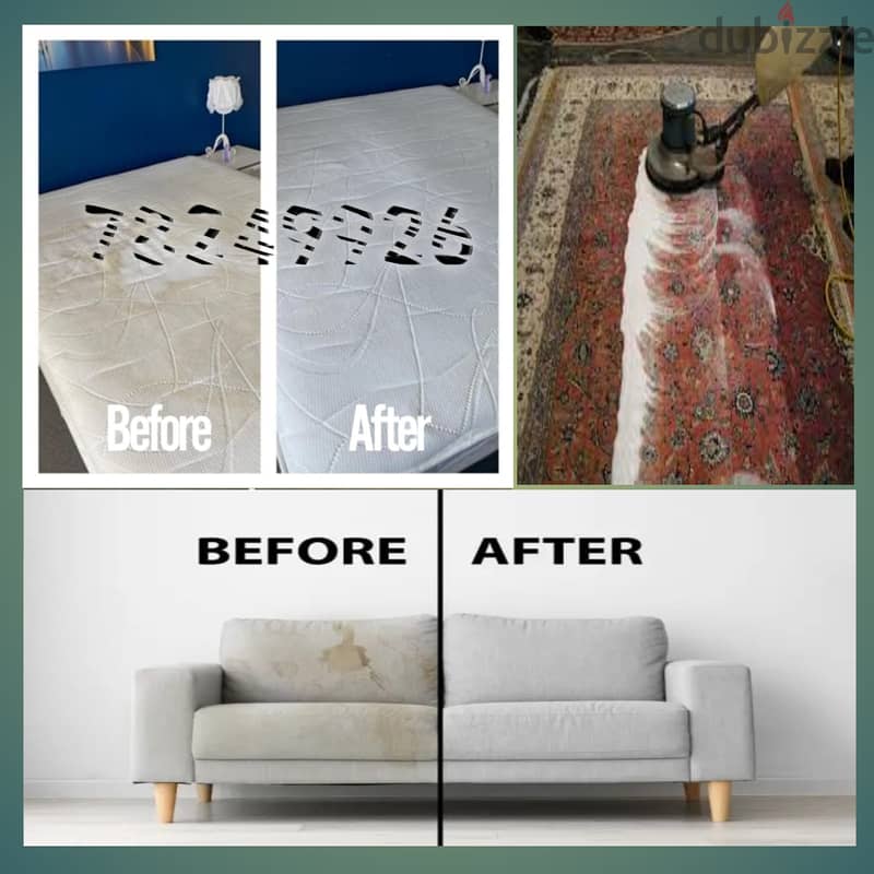 Sofa /Carpet /Metress Cleaning Service available in All Muscat 1