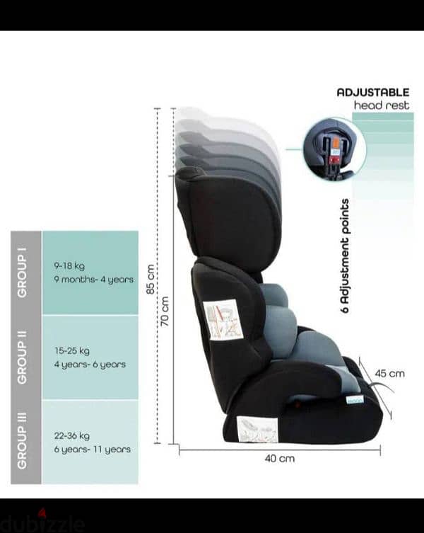 car seat for 9 months to 11 year olds 3