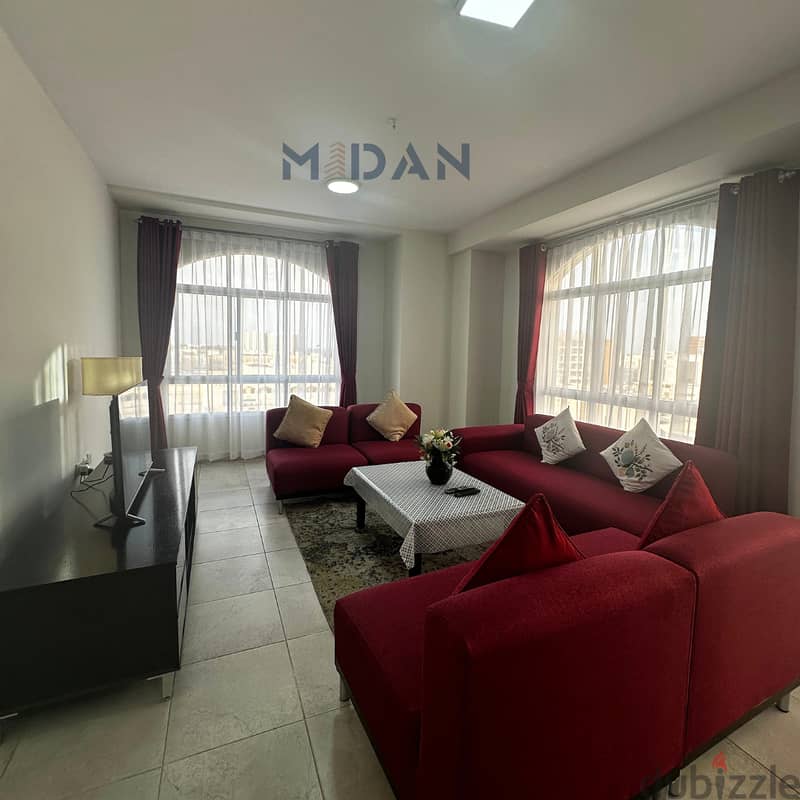 AL GHUBRAH NORTH | FULLY FURNISHED 2 BR APARTMENT 1