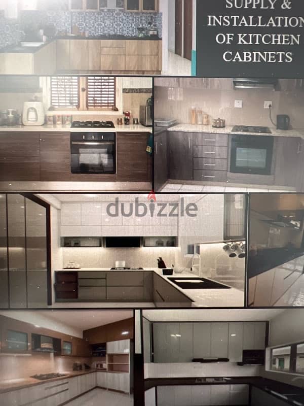 Supply and installation of excellent quality kitchen cabinets 0