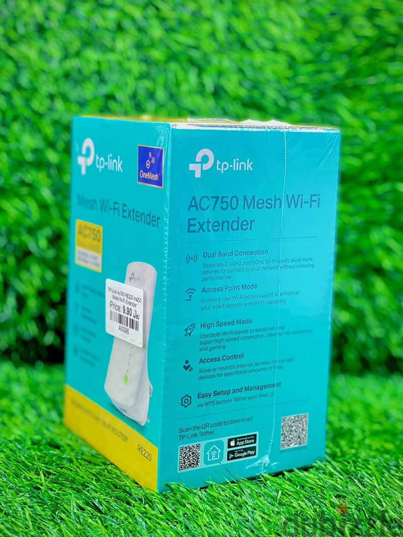 MESH WI-FI EXTENDER AC750 DUAL BAND 1