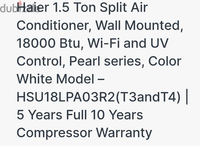 New Split AC for sale 2