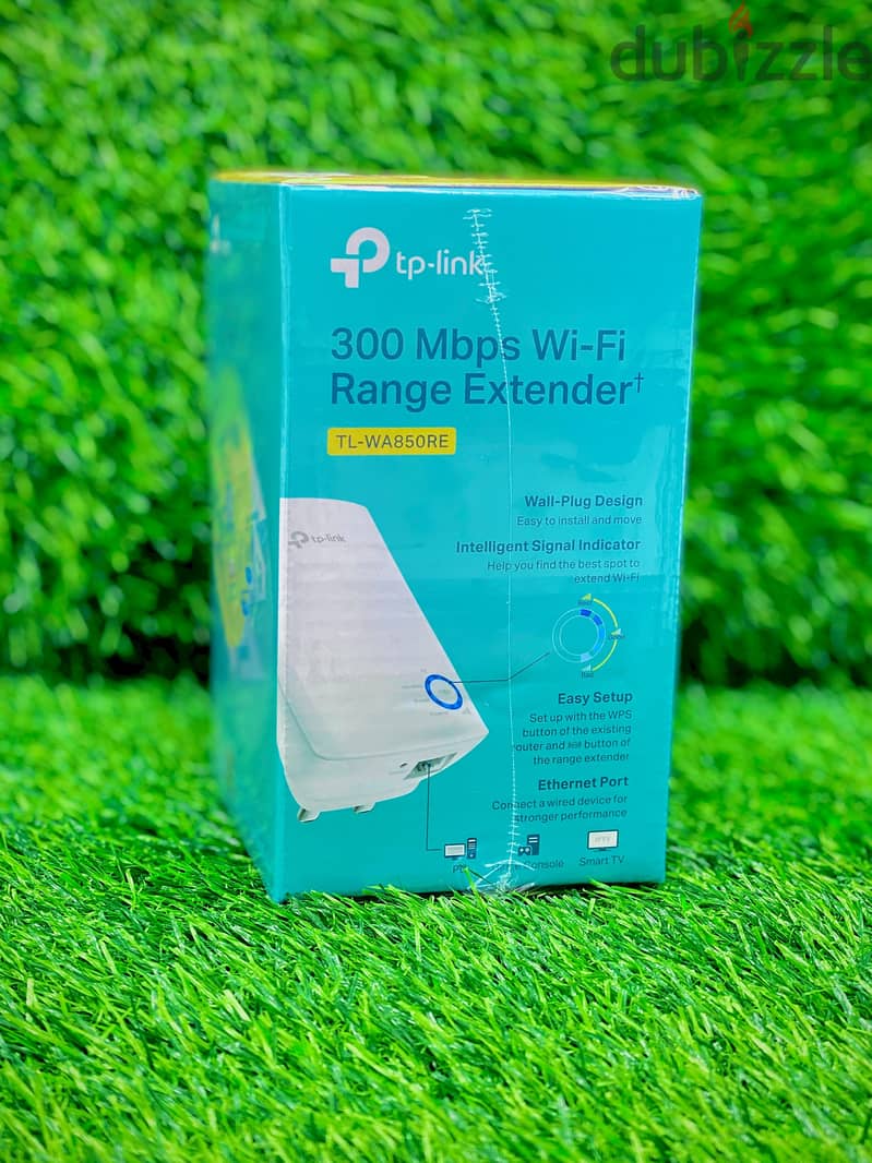 WI-FI RANGE EXTENDER N300 2x2 MIMO 300Mbps 2.4GHz 3