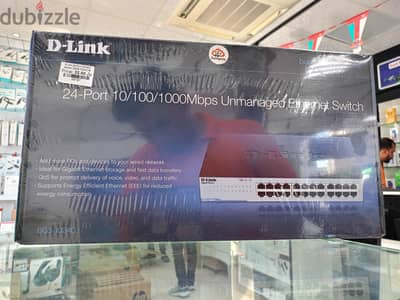 D-Link 24 Port 100-1000Mbps Switch (DGS-1024C)