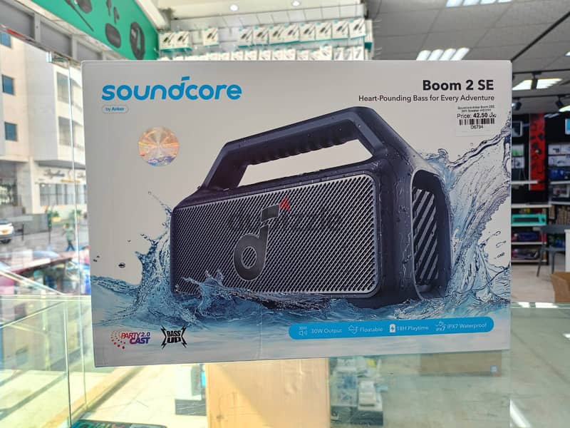 Soundcore Anker Boom 2 SE Portable Bluetooth Speaker 0