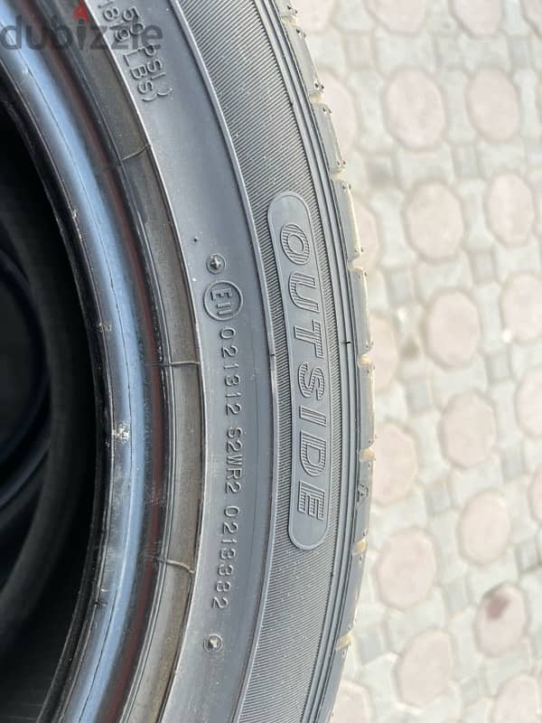 Dunlop Tyre 4 Nos Made in Japan driven 235/55 R18 1