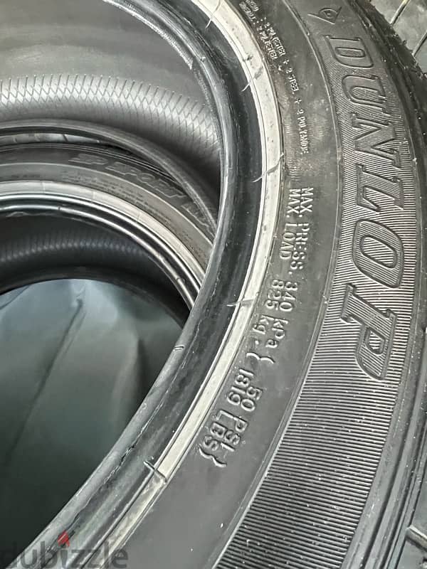 Dunlop Tyre 4 Nos Made in Japan driven 235/55 R18 4