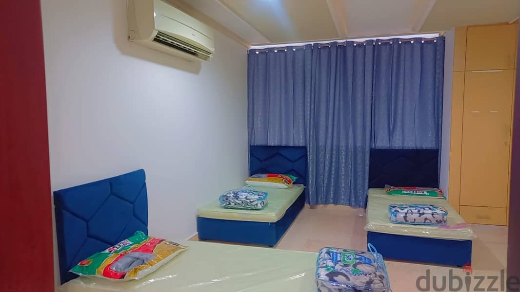 exclusive new bed space for rent in Al Ghubrah men road 1